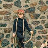 Gray Trim Boys Set
