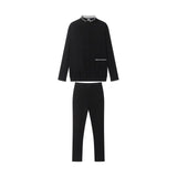 Gray Trim Boys Set