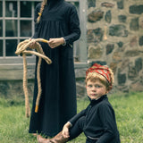 Gray Trim Girls Maxi