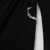 Gray Trim Girls Short