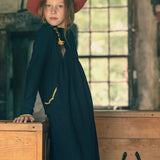 Mustard Trim Girls Maxi