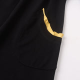 Mustard Trim Girls Maxi