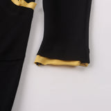 Mustard Trim Girls Maxi