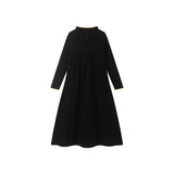 Mustard Trim Girls Maxi